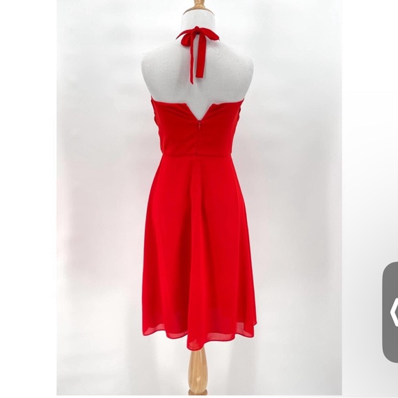 L’agence halter red dress - Picture 5 of 5